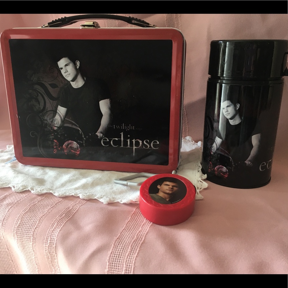 Twilight Eclipse metal Full Size Lunch Box Thermos